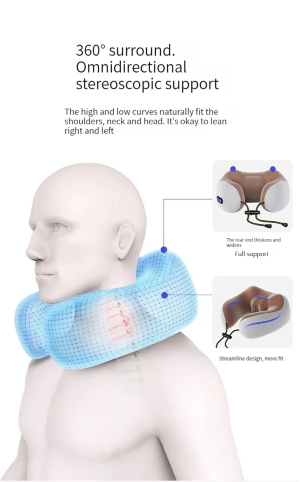 Coussin de Massage Electrique Cou et épaules U-Massager