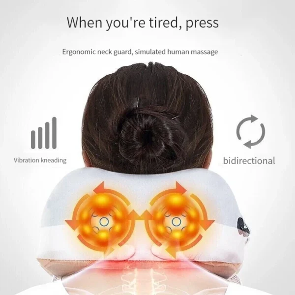 Coussin de Massage Electrique Cou et épaules U-Massager