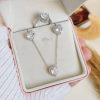 Lot de collier + bague + boucle coeur Acier inoxydable